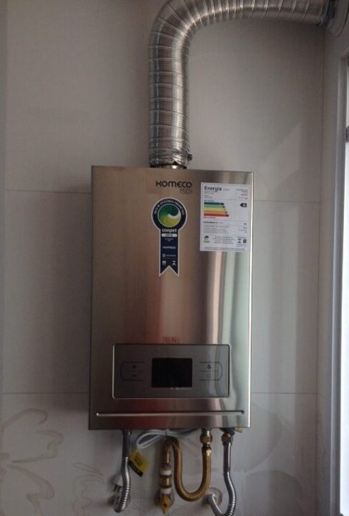 Instalação de Aquecedor a Gás Komeco Flex Clean