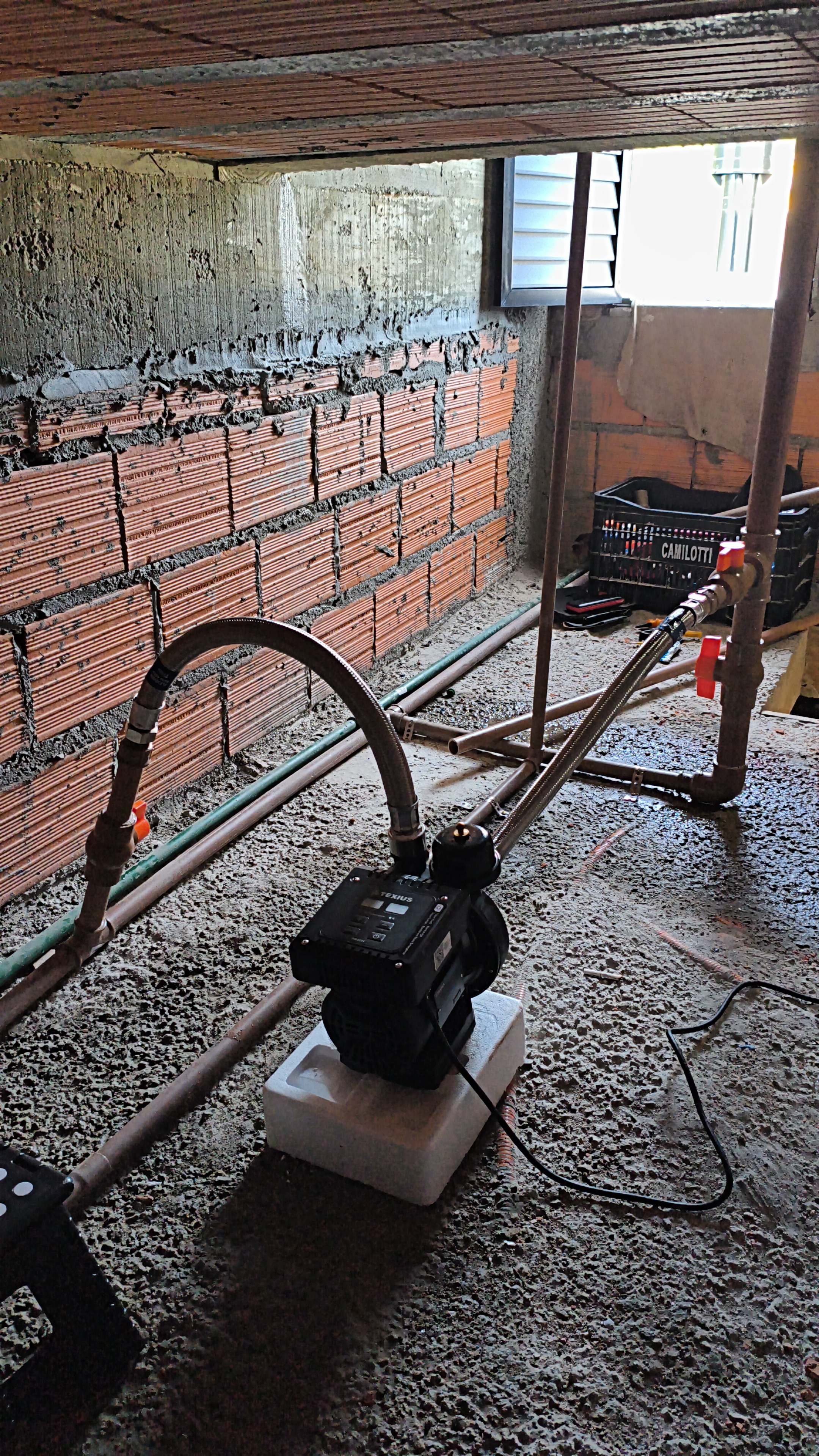 Instalação de Pressurizador pela Flex Clean