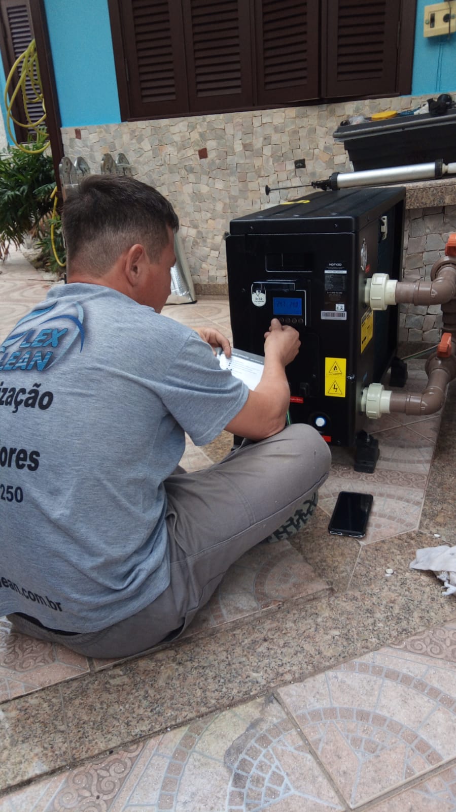 Manutenção de Bomba de Calor para Piscina